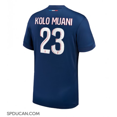 Muški Nogometni Dres Paris Saint-Germain Randal Kolo Muani #23 Domaci 2024-25 Kratak Rukav